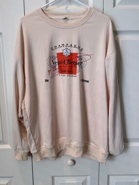 # Veuve Cliquot Champagne Logo Crewneck Sweatshirt - 3X